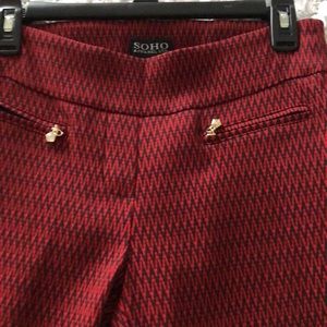 Brand: Soho Apparel, Size: Small (3-4), Color: Red & Black, Condition:Like New